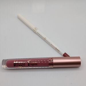 Belle Beauty Kisser Fixer Mauve Nude Lip Gloss and Liner Set